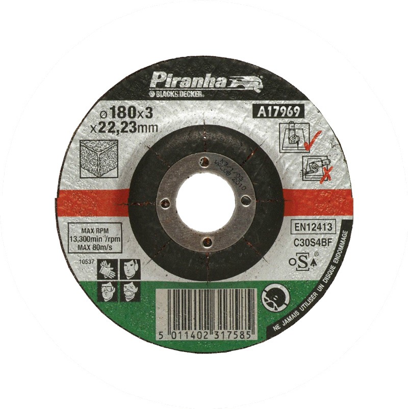 Disc taiere piatra Black+Decker F41 180X3 - A17969