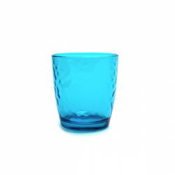 Pahar sticla Borlmioli Palatina albastru 320 ml
