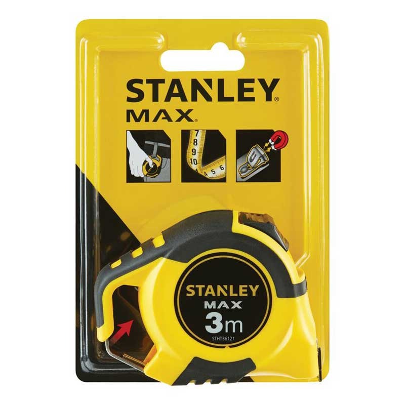 Ruleta Stanley STHT0-36121 3m X 19mm cu magnet