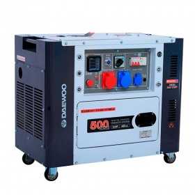 Generator Daewoo DDAE10000DSE-3B, Diesel, 8.1 KW (400V), MAX 7.5KW (400V), Electric Starter